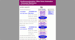 Desktop Screenshot of goothomeautomation.com